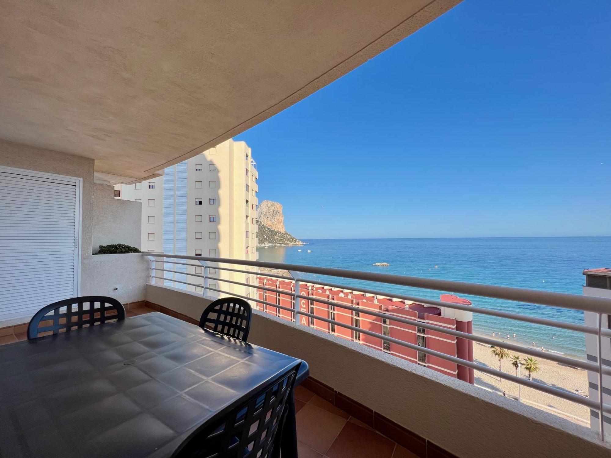 Апартаменти Playa De Oro 10 Con Vistas Increibles Al Mar! Кальпе Екстер'єр фото